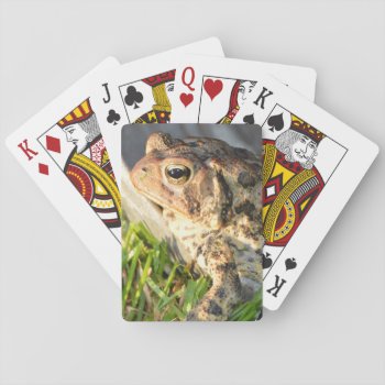 Toad Playing Cards by WackemArt at Zazzle