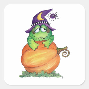 Toad Square Sticker
