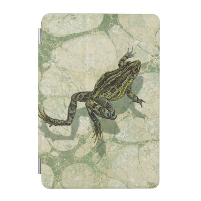 Toad Swinning in the Water iPad Mini Cover (Front)