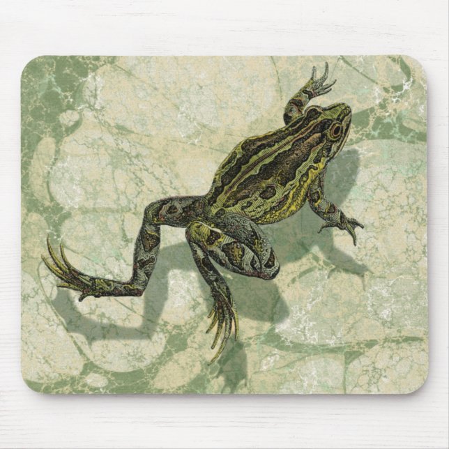 Toad Swinning in the Water Mouse Pad (Front)
