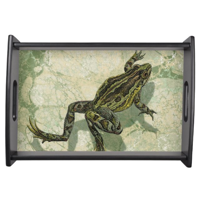 Toad Swinning in the Water Serving Tray (Front)