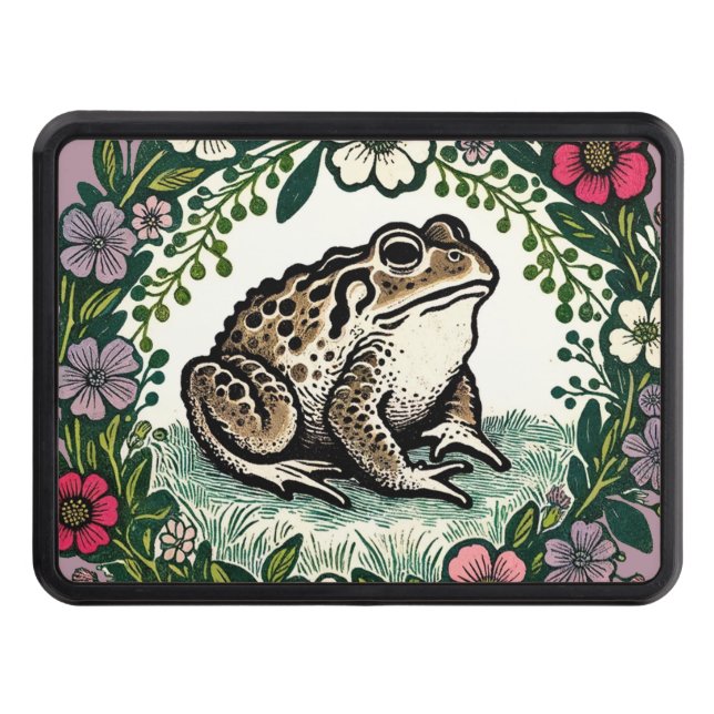 Toad Wildflowers                                   Hitch Cover (Front)
