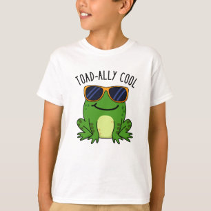 Toadally Cool Funny Toad Pun T-Shirt