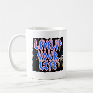 "Toadally Cozy" Retro Pop Art Reading Nook Illustr Coffee Mug
