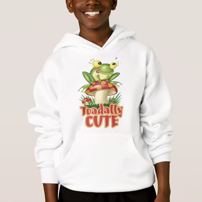Toadally Cute Hoodie (Front)