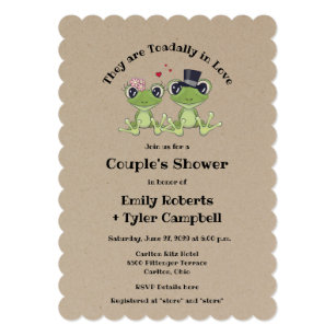 Frog Wedding Invitations 4