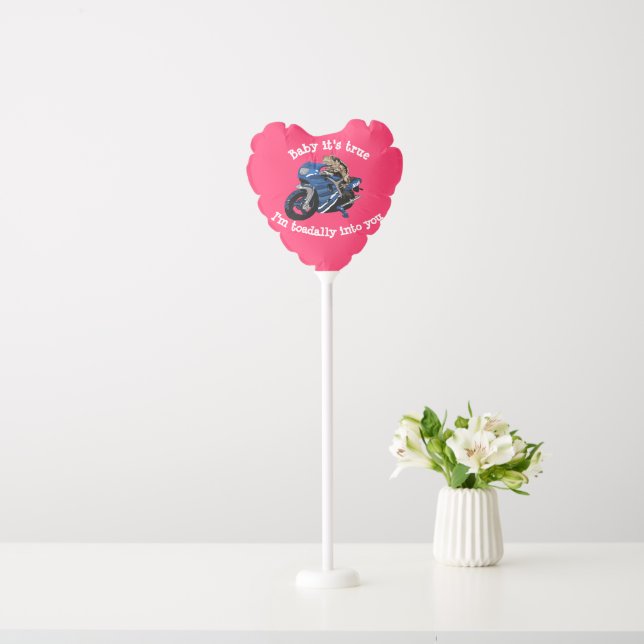 Toadally Into You Balloon (In Situ)