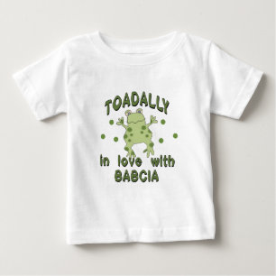 TOADALLY Love Babcia Frog Baby T-Shirt