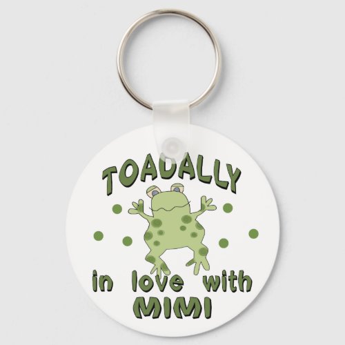TOADALLY Love Mimi Frog Keychain