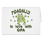 TOADALLY Love Opa Frog (Front Horizontal)
