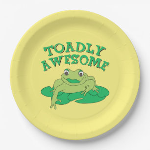 TOADly Awesome Paper Plates