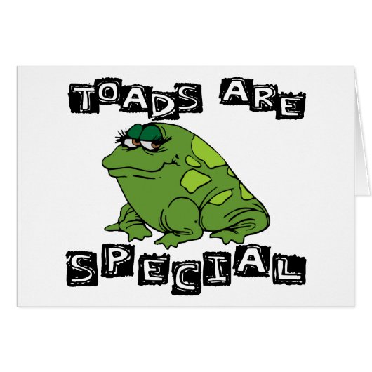 Toads Are Special Cards (Front Horizontal)