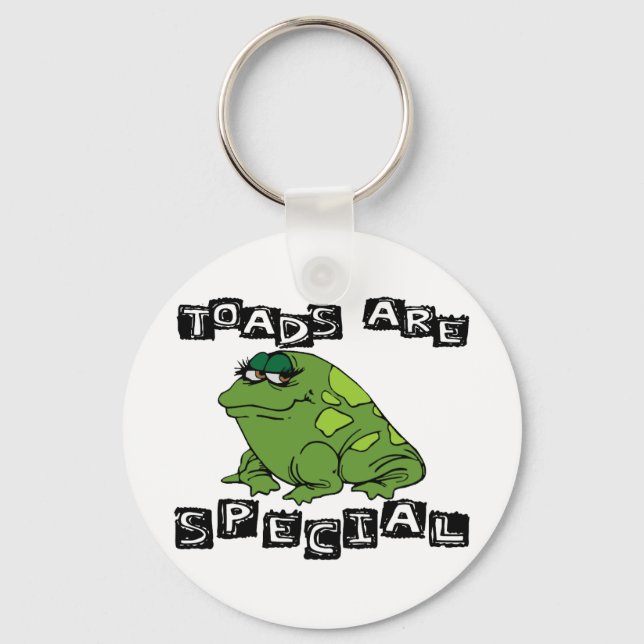 Toads Are Special Keychain (Front)