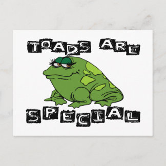Toads Are Special Postcard