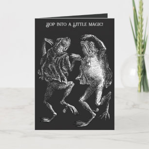 Toads Dancing On The Sabbath Dictionnaire Infernal Card