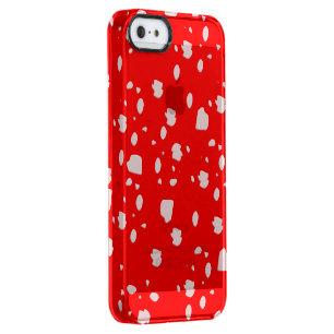 Toadstool  art clear iPhone SE/5/5s case