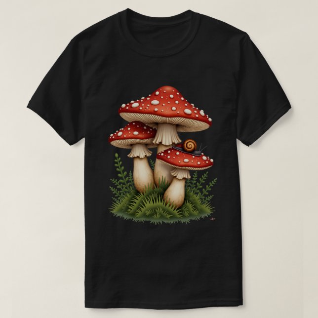 Toadstool Cluster T-Shirt (Design Front)
