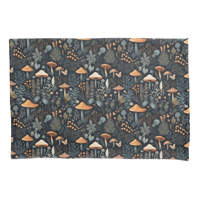 Toadstool Forest  Pillow Case (Front)