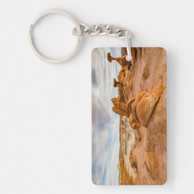 Toadstool Hoodoos Keychain (Front)