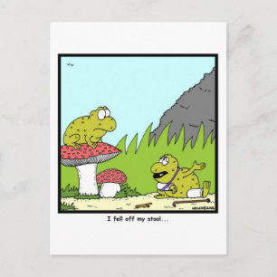Toadstool Postcard