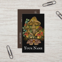 Toadstool Retro mushrooms~ business cards