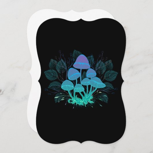 Toadstools in Bushes (Front/Back)