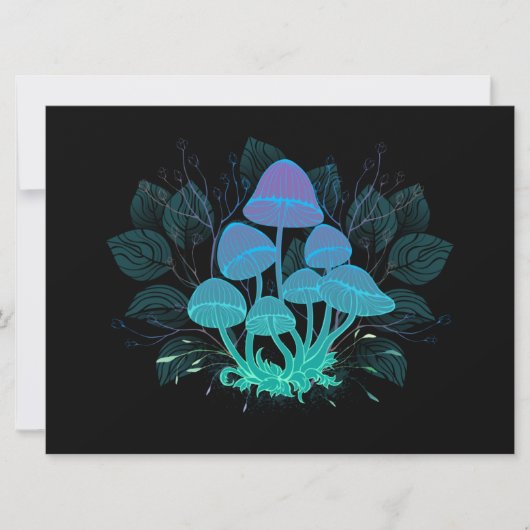 Toadstools in Bushes (Front)