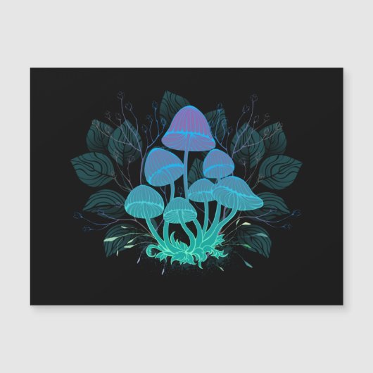 Toadstools in Bushes (Front)