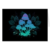 Toadstools in Bushes Cards (Front Horizontal)