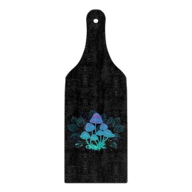 Toadstools in Bushes Cutting Board (Front)