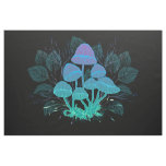 Toadstools in Bushes Fabric