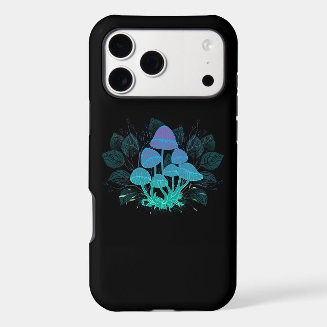 Toadstools in Bushes Iphone Case (Back)