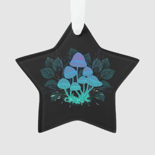 Toadstools in Bushes Ornament