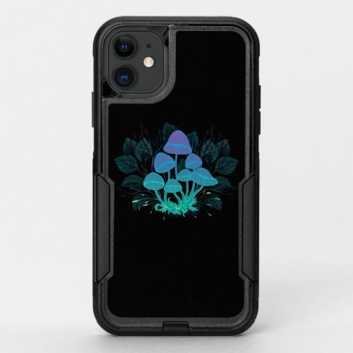 Toadstools in Bushes OtterBox Commuter iPhone 11 Case