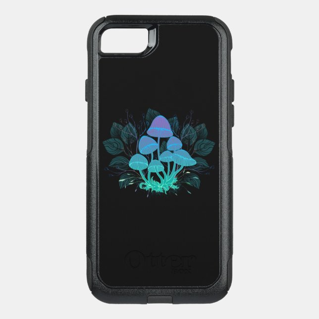 Toadstools in Bushes Otterbox iPhone Case (Back)