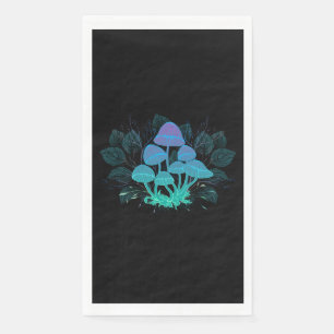Toadstools in Bushes Paper Guest Towels