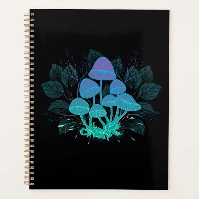 Toadstools in Bushes Planner (Front)