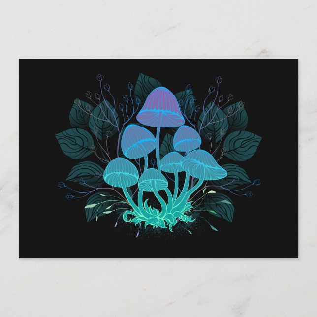 Toadstools in Bushes Program (Front)