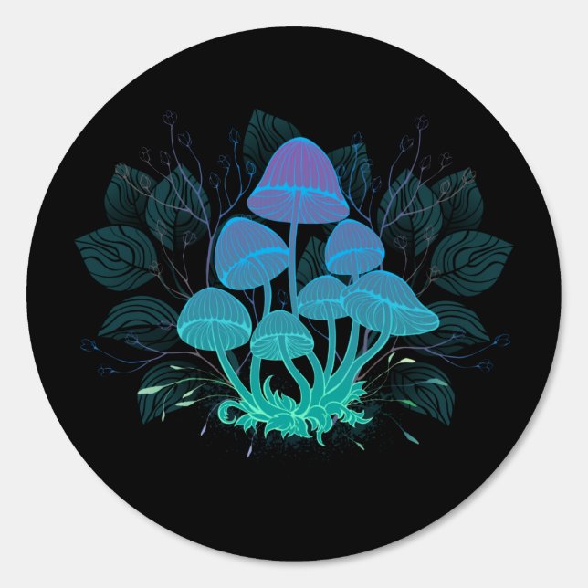 Toadstools in Bushes Sign (Front)