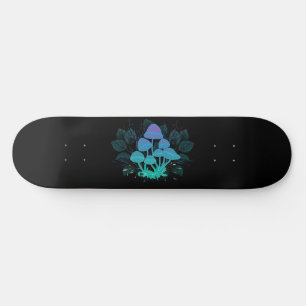 Toadstools in Bushes Skateboard