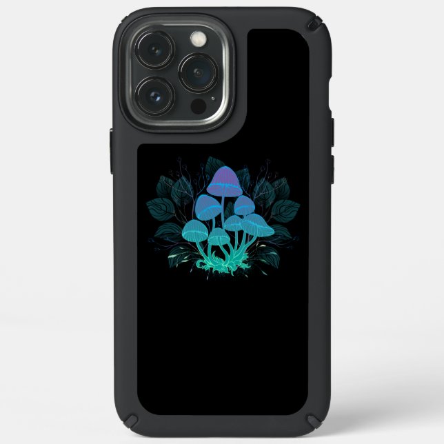 Toadstools in Bushes Speck iPhone 13 Pro Max Case (Front)