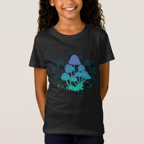 Toadstools in Bushes T_Shirt