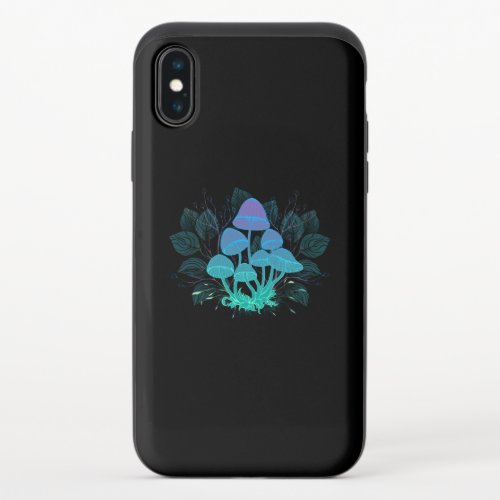 Toadstools in Bushes iPhone XS Slider Case