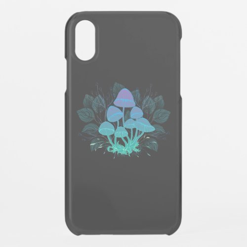 Toadstools in Bushes iPhone XR Case