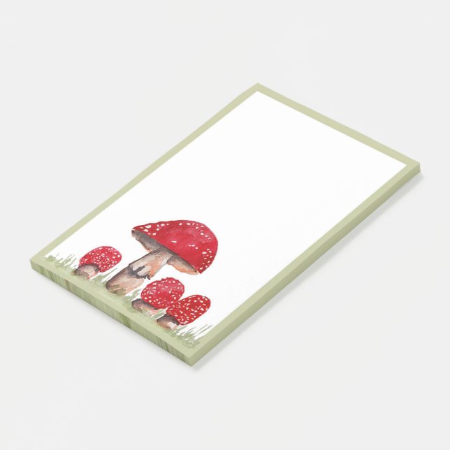Toadstools Post-it Notes (Angled)
