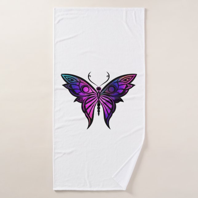 Toalha de Banho (Bath Towel) Borboleta Mística Bath Towel (Bath Towel)