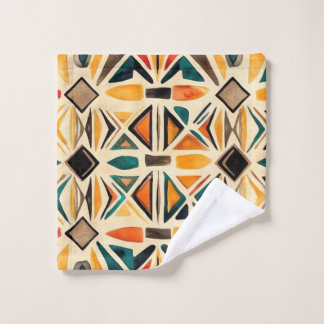Toallas de baño Geometric Watercolor Mosaic Bath Towel Set