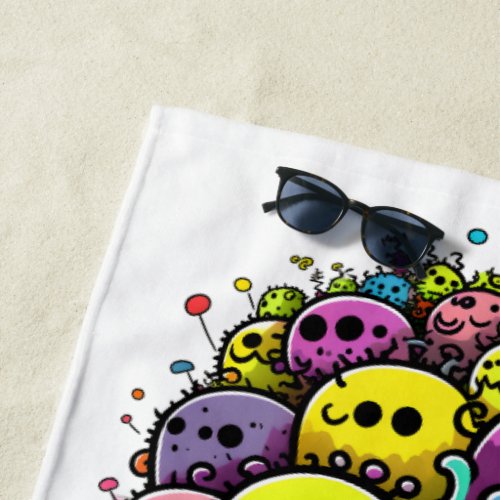 Toallas de playa MonstersPile Beach Towel