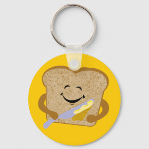 Toast And Butter Keychain