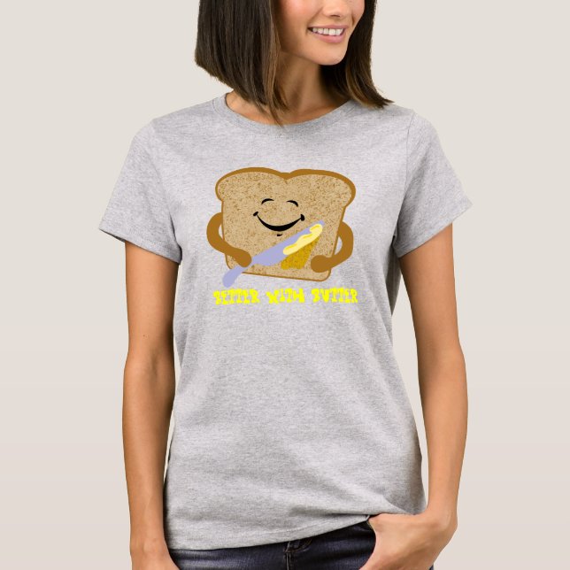 Toast And Butter T-Shirt (Front)